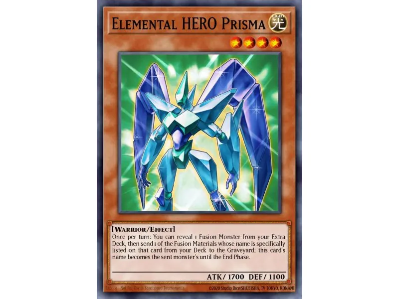 Elemental HERO Prisma (Super Rare)