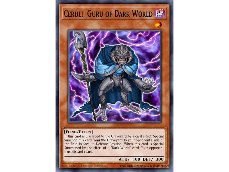 Ceruli, Guru of Dark World (Super Rare)