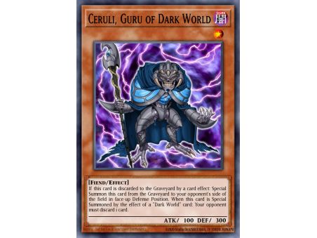 Ceruli, Guru of Dark World (Super Rare)