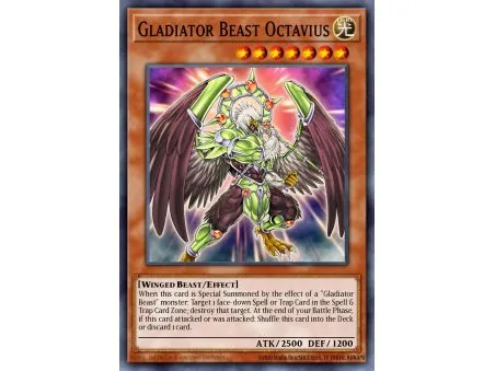 Gladiator Beast Octavius (Secret Rare)