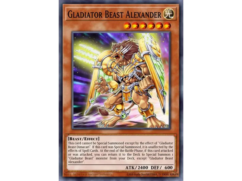 Gladiator Beast Alexander (Super Rare)