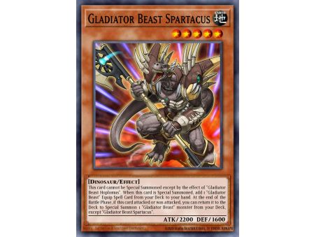 Gladiator Beast Spartacus (Rare)