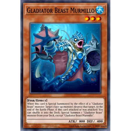 Gladiator Beast Murmillo (Rare)