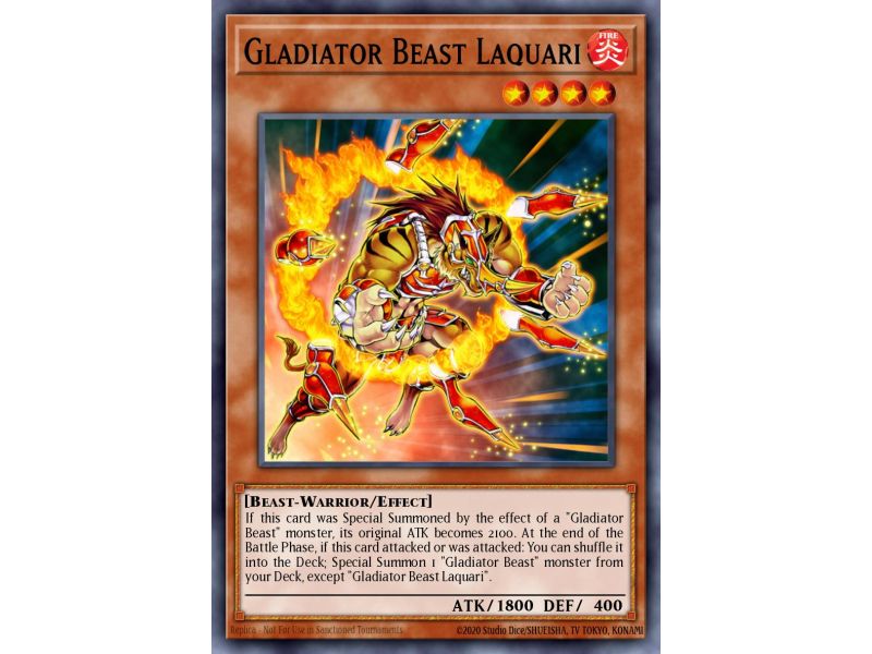 Gladiator Beast Laquari (Rare)