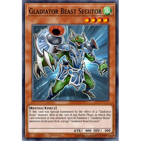 Gladiator Beast Secutor (Common)
