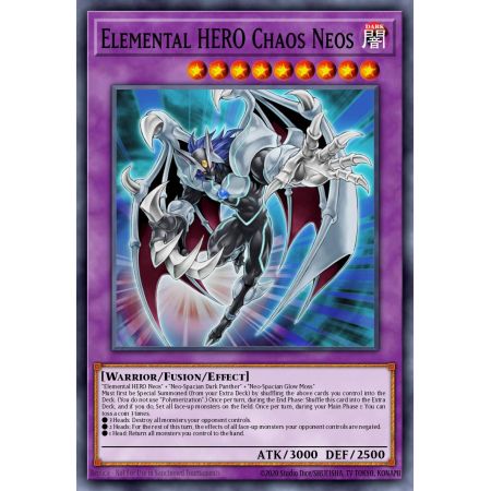 Elemental HERO Chaos Neos (Ghost Rare)