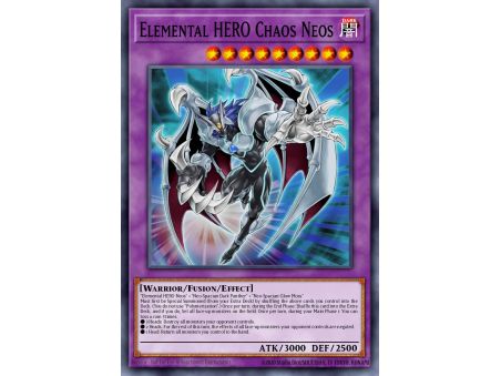Elemental HERO Chaos Neos (Ghost Rare)