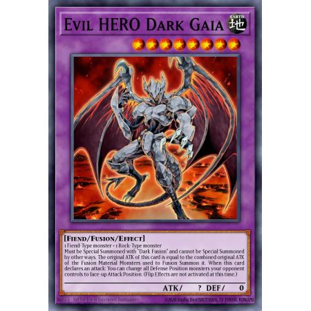 Evil HERO Dark Gaia (Rare)