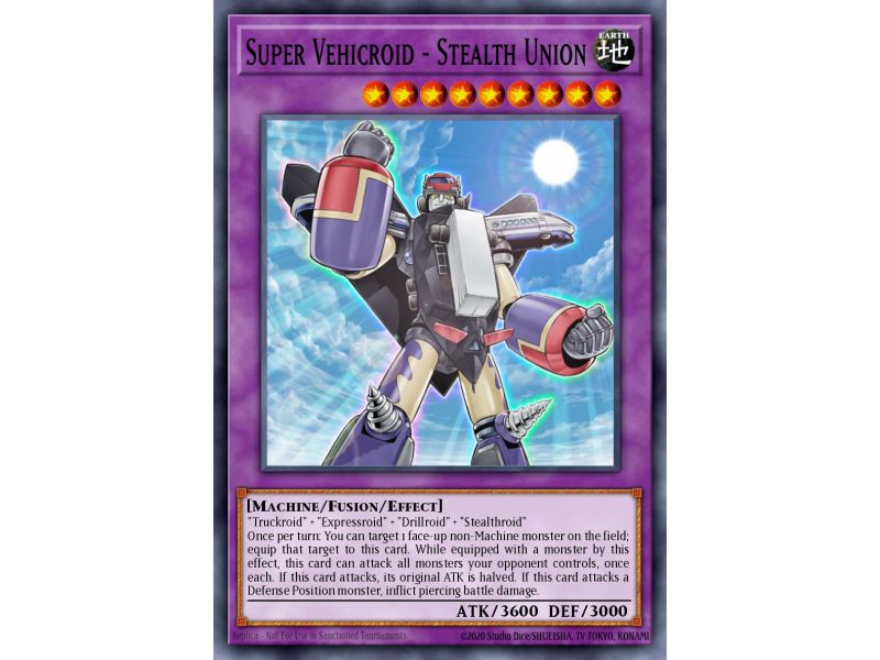 Super Vehicroid - Stealth Union (Secret Rare)