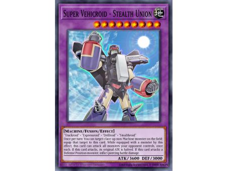 Super Vehicroid - Stealth Union (Secret Rare)