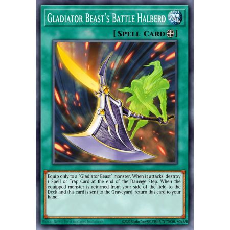 Gladiator Beast's Battle Halberd (Common)