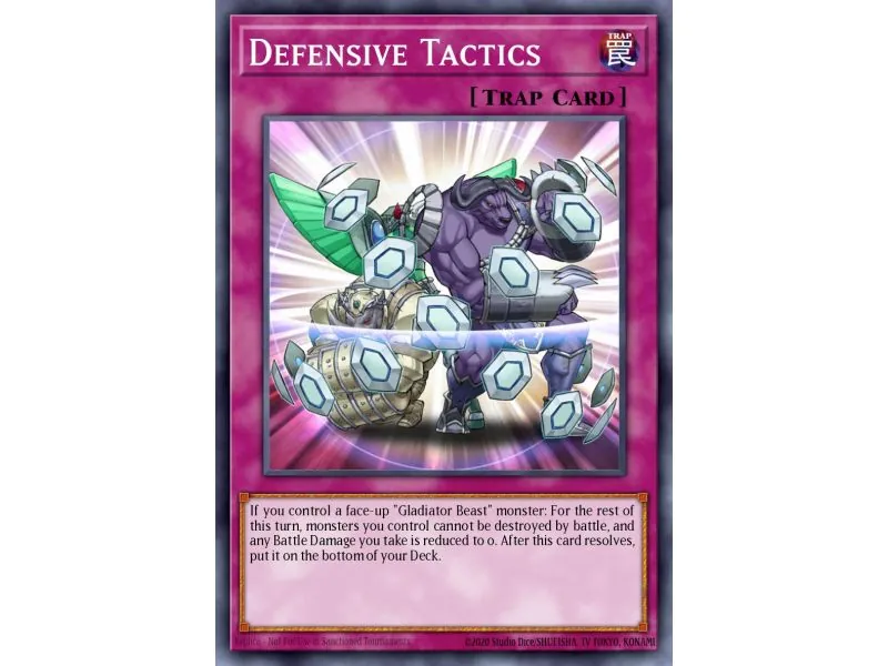 Defensive Tactics (Super Rare)