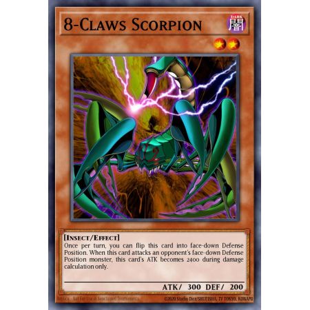 8-Claws Scorpion (Common)