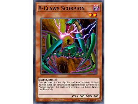 8-Claws Scorpion (Common)