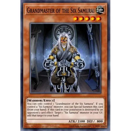 Grandmaster of the Six Samurai (Gold Rare)