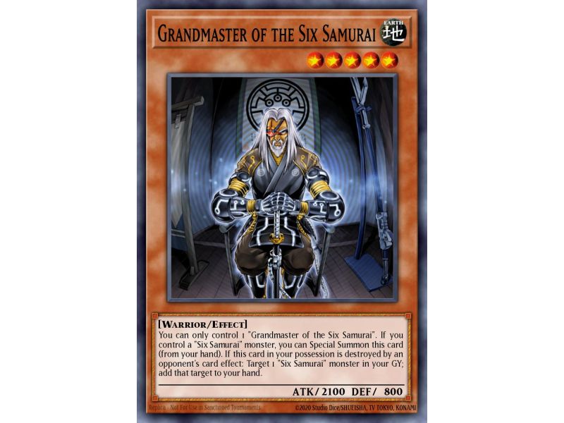 Grandmaster of the Six Samurai (Gold Rare)
