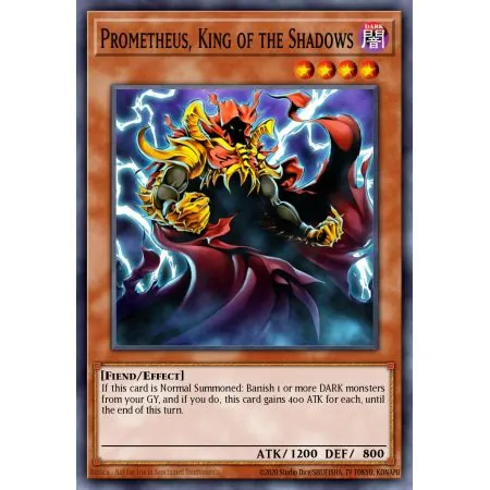 Prometheus, King of the Shadows (Gold Rare)