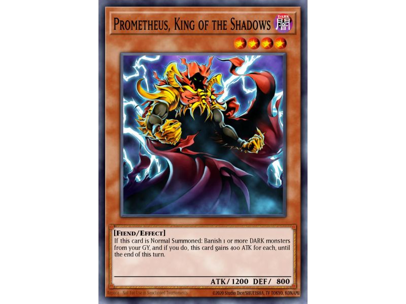 Prometheus, King of the Shadows (Gold Rare)