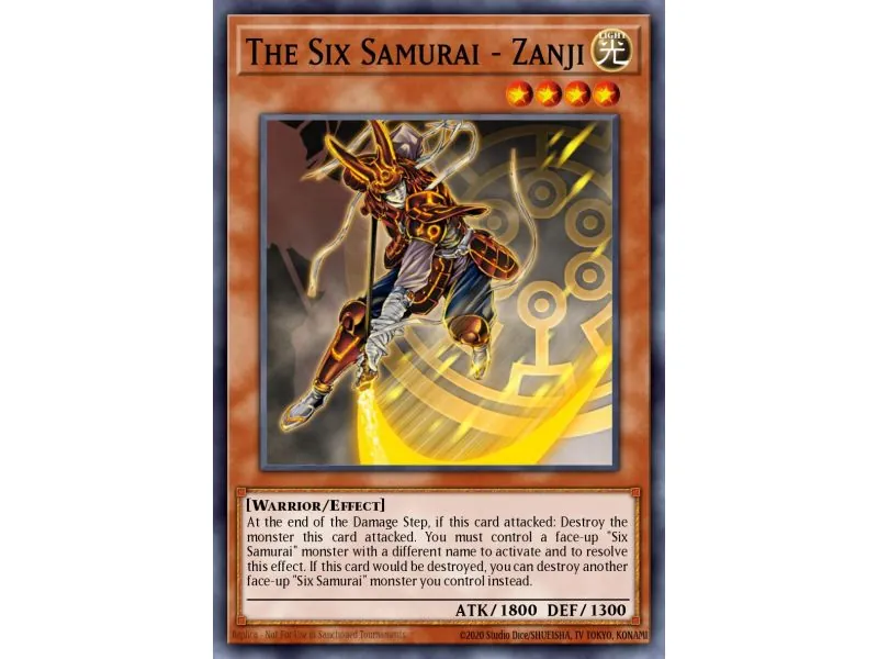 The Six Samurai - Zanji (Common)