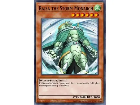 Raiza the Storm Monarch (Gold Rare)
