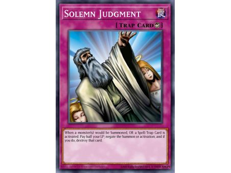 Solemn Judgment (Gold Rare)