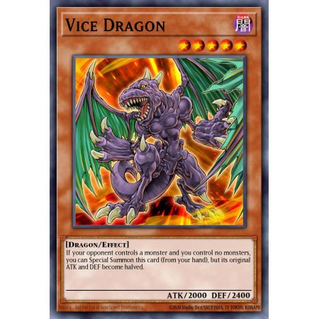 Vice Dragon (Gold Rare)