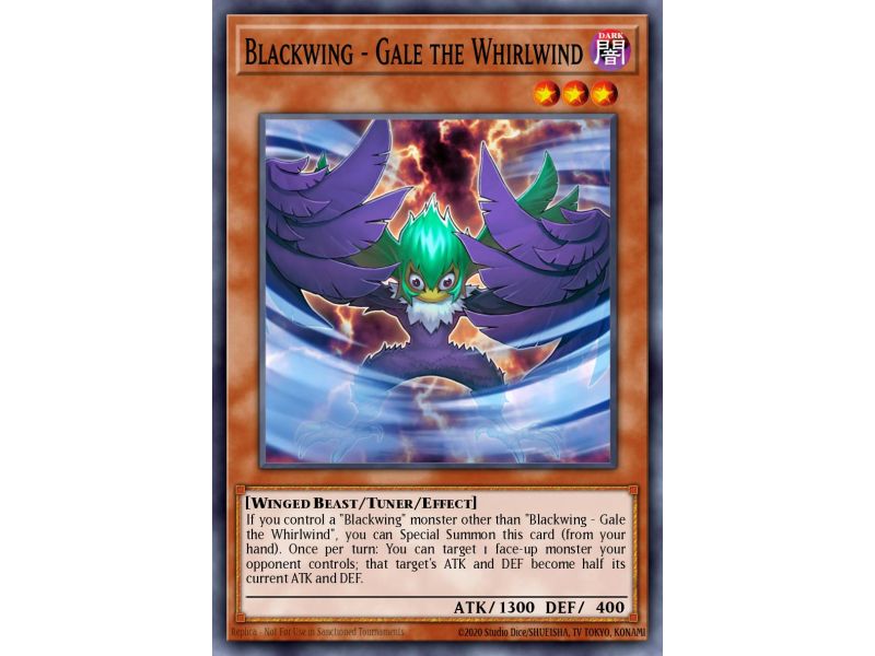 Blackwing - Gale the Whirlwind (Gold Rare)