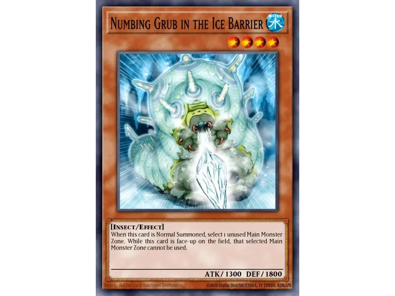 Numbing Grub in the Ice Barrier (Common)