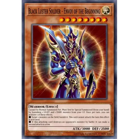 Black Luster Soldier - Envoy of the Beginning (Gold Rare)