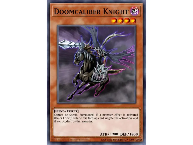 Doomcaliber Knight (Gold Rare)