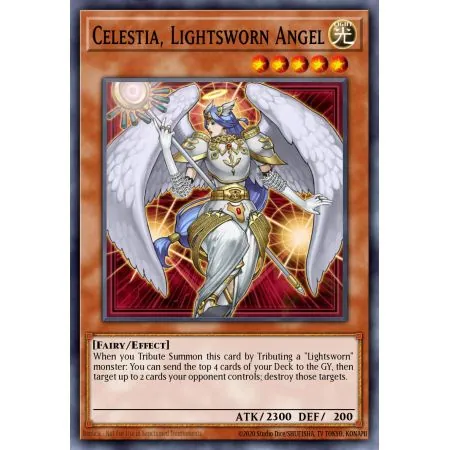 Celestia, Lightsworn Angel (Gold Rare)