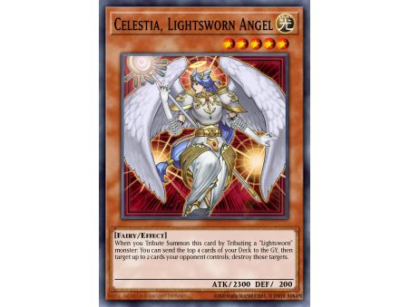 Celestia, Lightsworn Angel (Gold Rare)
