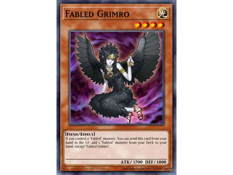 Fabled Grimro (Gold Rare)