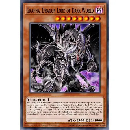 Grapha, Dragon Lord of Dark World (Gold Rare)