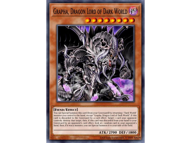Grapha, Dragon Lord of Dark World (Gold Rare)