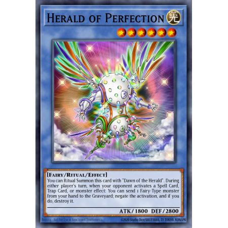 Herald of Perfection (Ghost/Gold Rare)