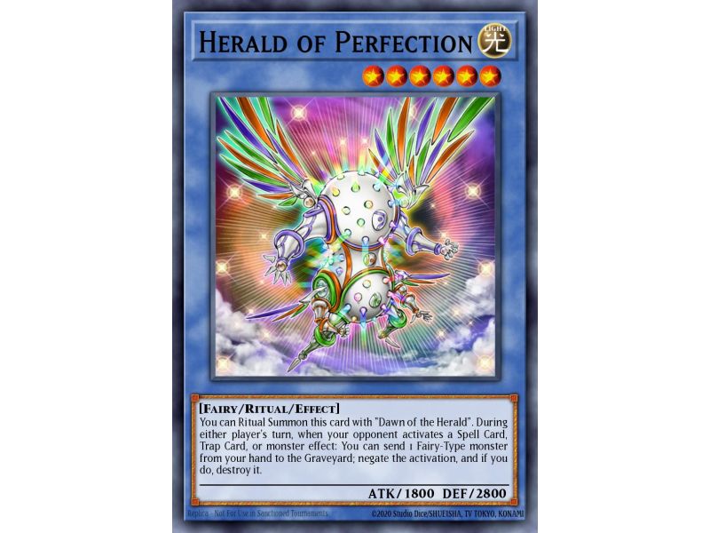 Herald of Perfection (Ghost/Gold Rare)