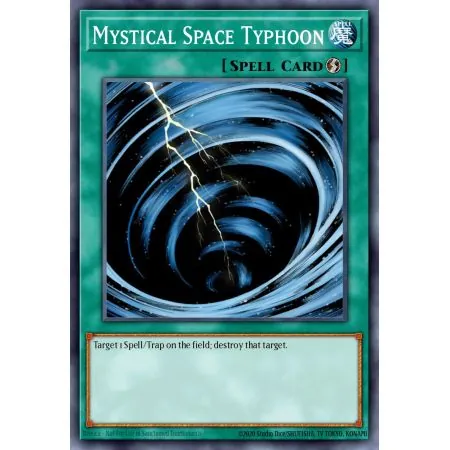 Mystical Space Typhoon (Ghost/Gold Rare)