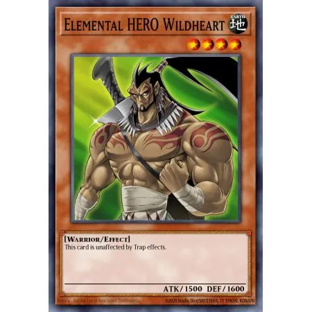 Elemental HERO Wildheart (Common)