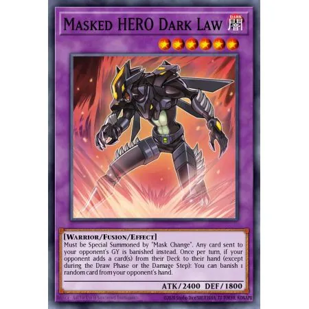 Masked HERO Dark Law (Super Rare)
