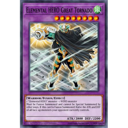 Elemental HERO Great Tornado (Common)