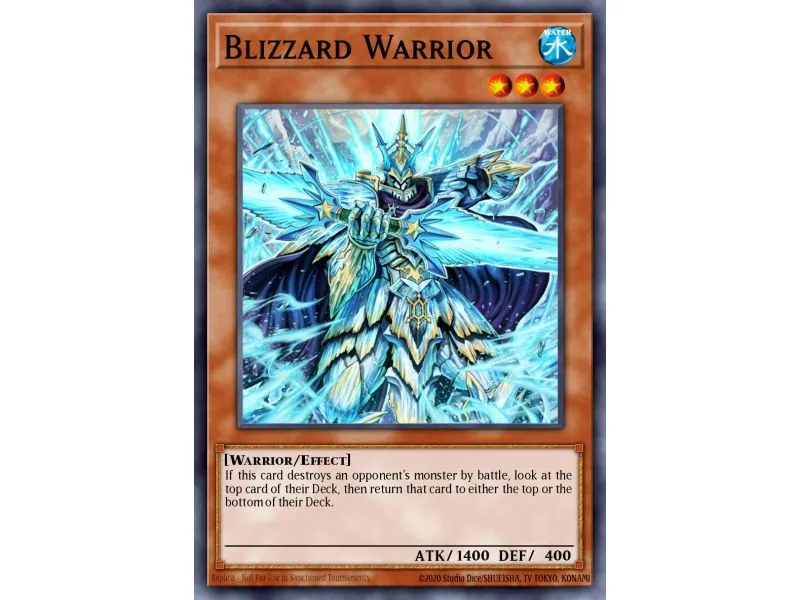 Blizzard Warrior (Super Rare)