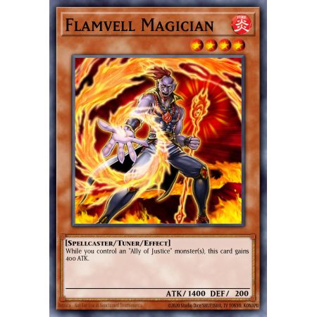 Flamvell Magician (Super Rare)