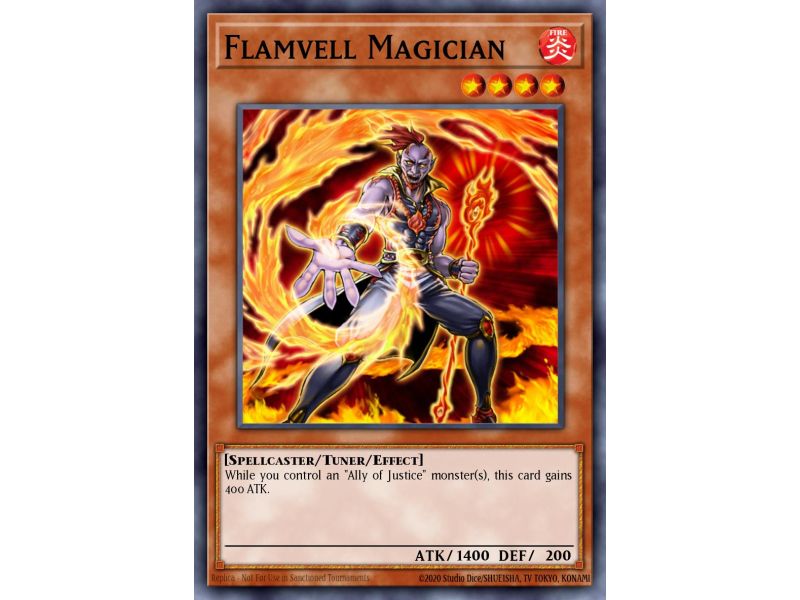 Flamvell Magician (Super Rare)