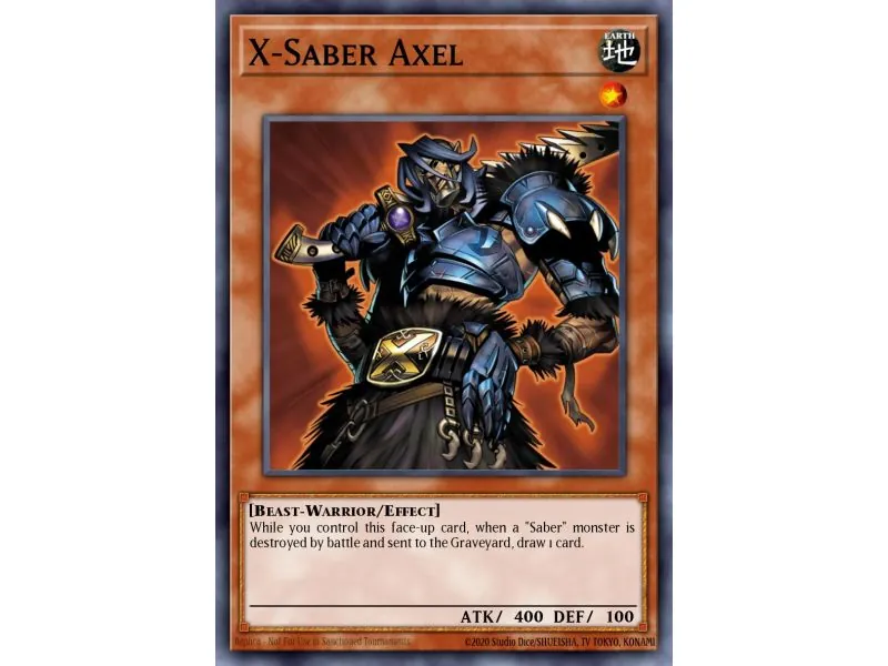 X-Saber Axel (Super Rare)