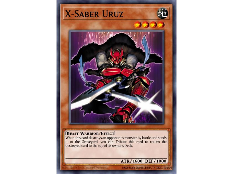 X-Saber Uruz (Super Rare)