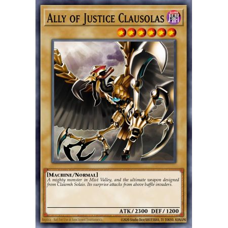 Ally of Justice Clausolas (Super Rare)