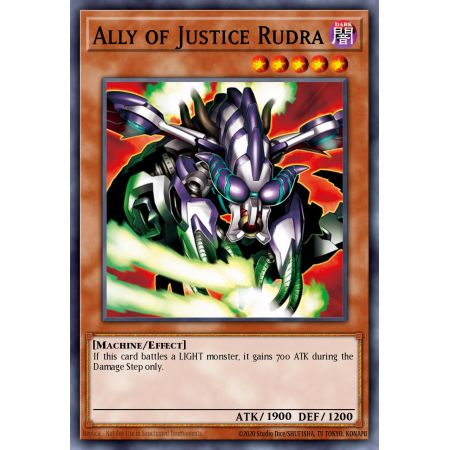 Ally of Justice Rudra (Super Rare)