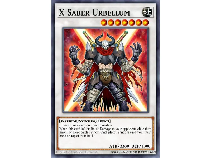 X-Saber Urbellum (Secret Rare)