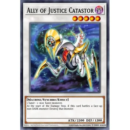 Ally of Justice Catastor (Secret Rare)